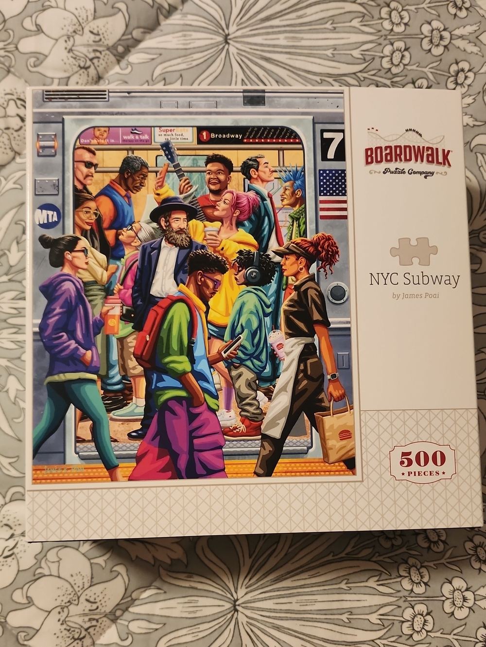 Boardwalk Puzzle Company NYC Subway